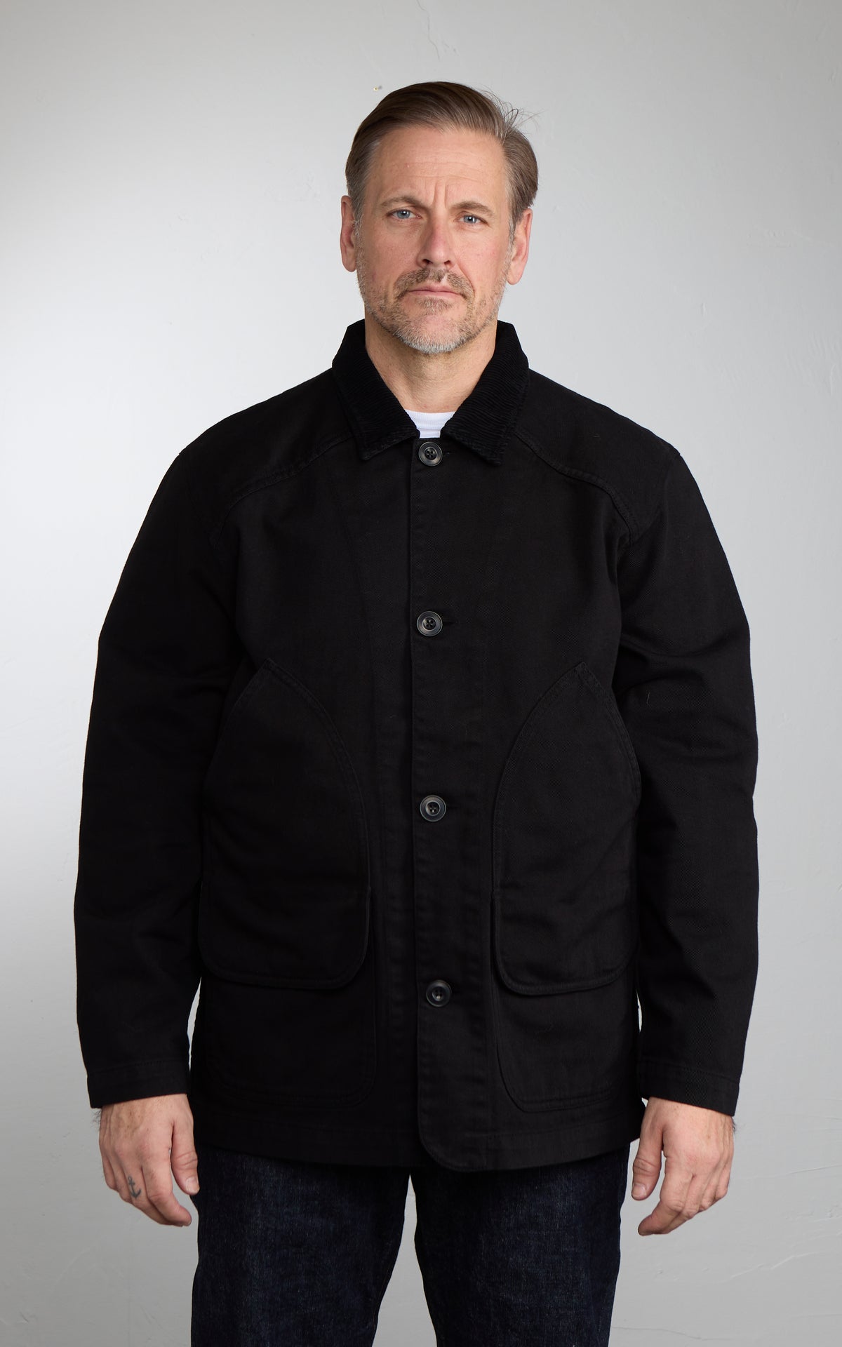 3sixteen Hunting Jacket Twill Black