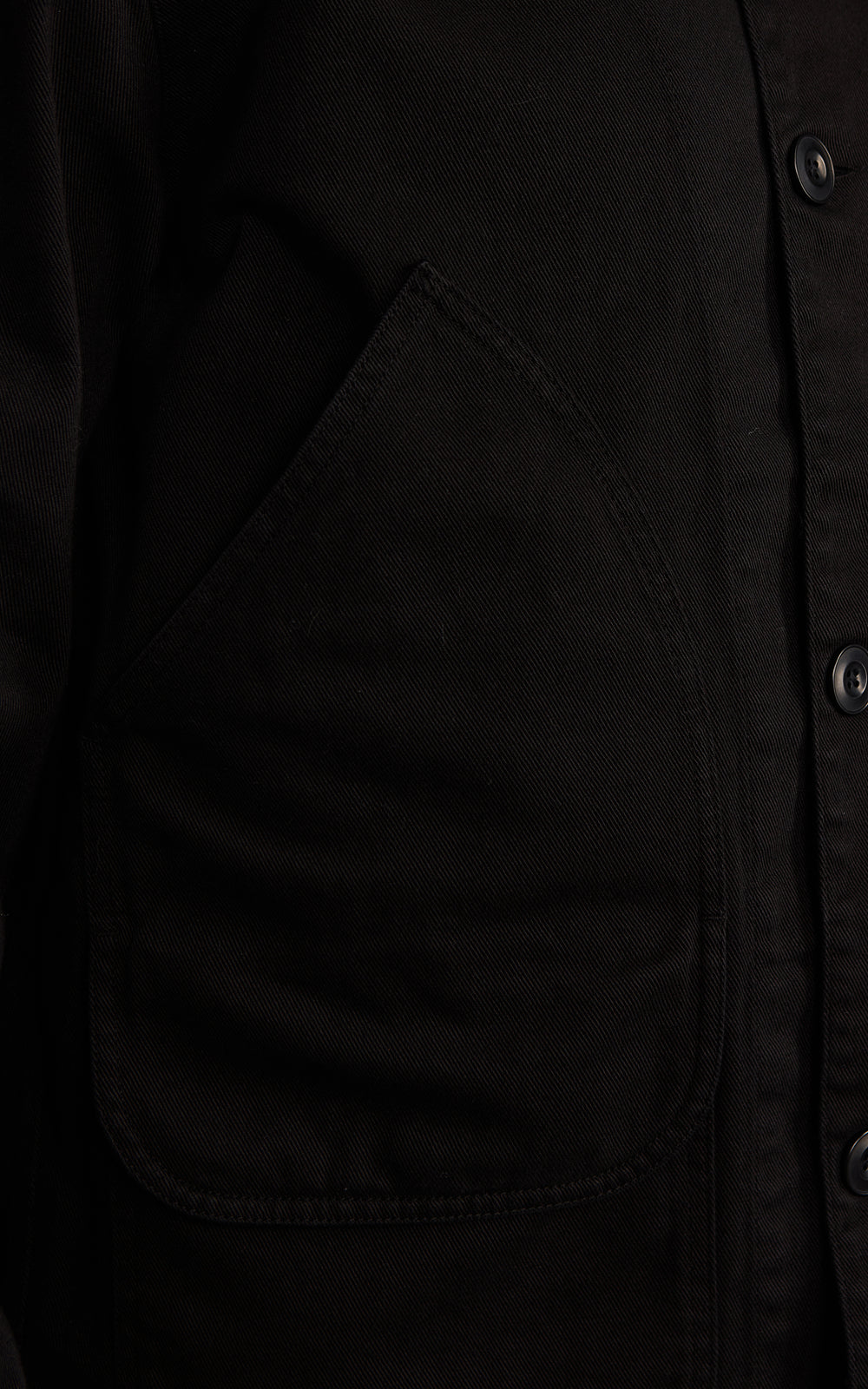 3sixteen Hunting Jacket Twill Black