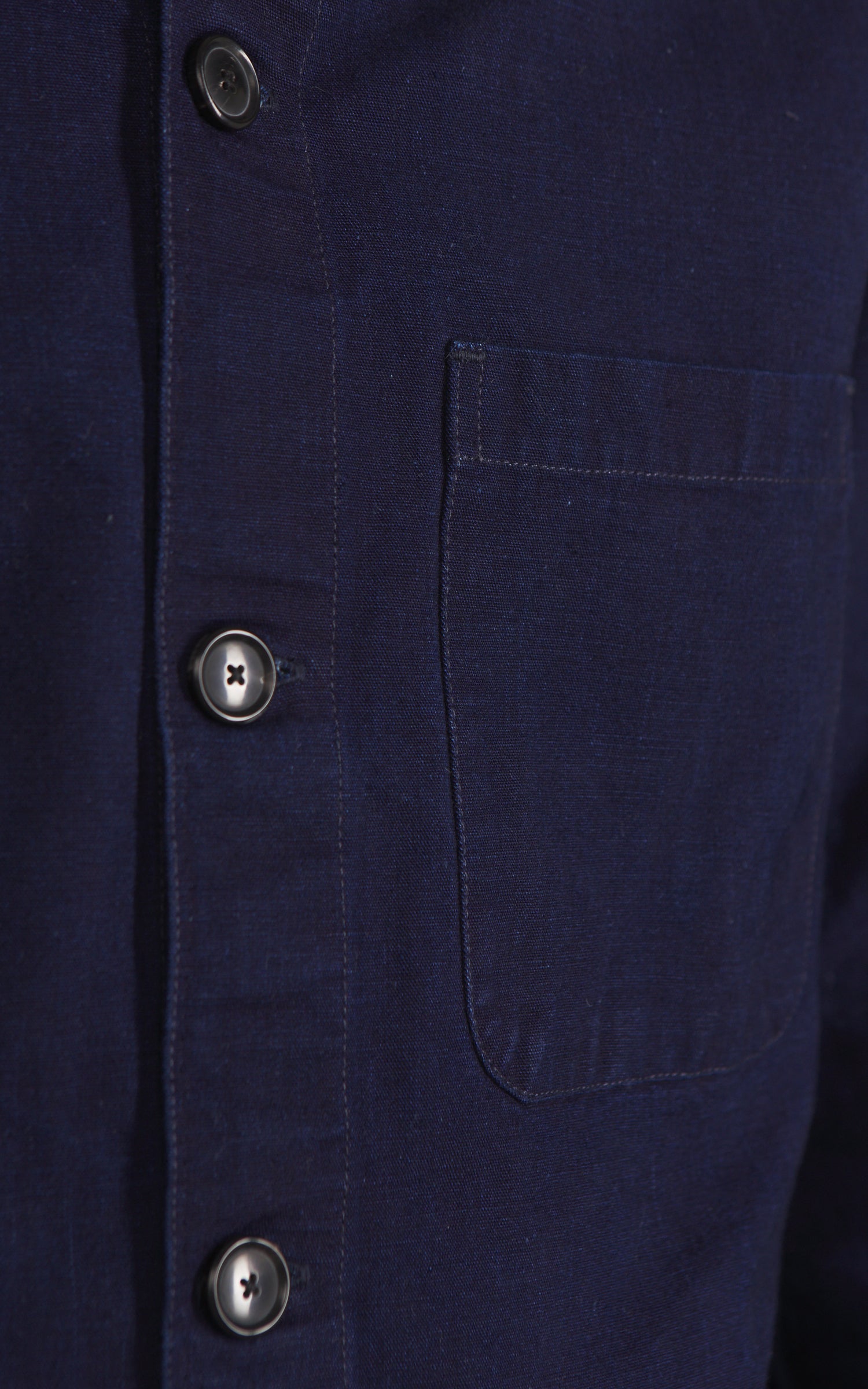 3sixteen Shop Jacket Canvas Indigo