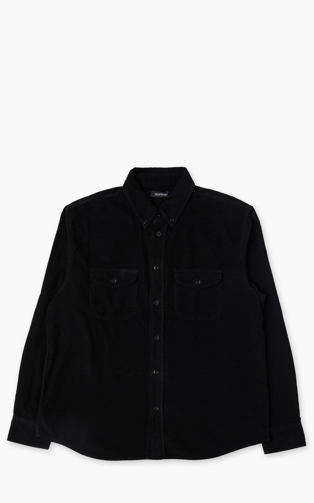 3sixteen Studio Shirt Corduroy Black
