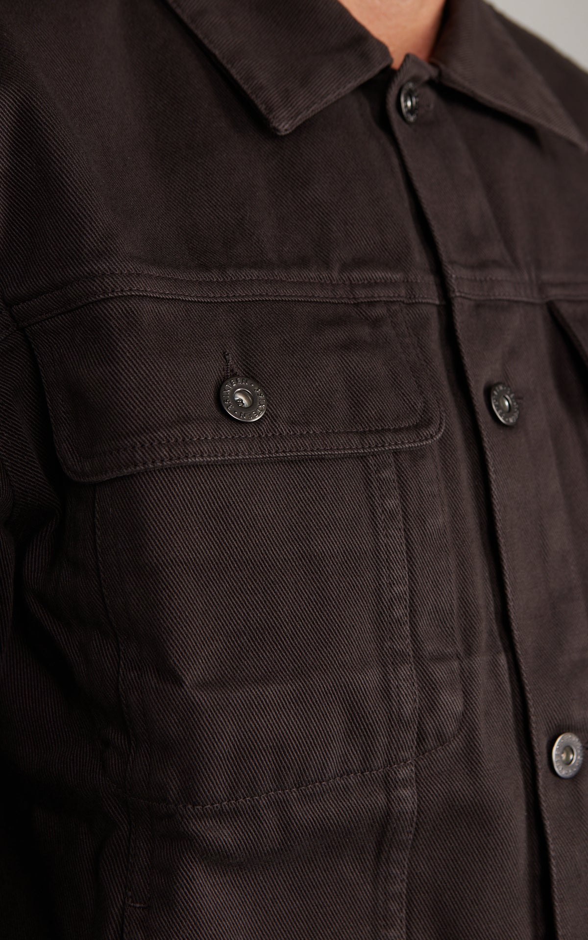 3sixteen Trucker Jacket Umber Twill