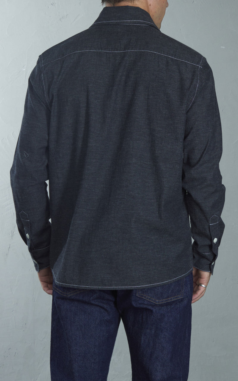 3sixteen Utility Shirt Chambray Black