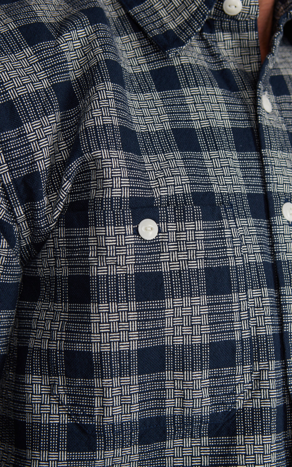 3sixteen Utility Flannel Midnight Boxweave