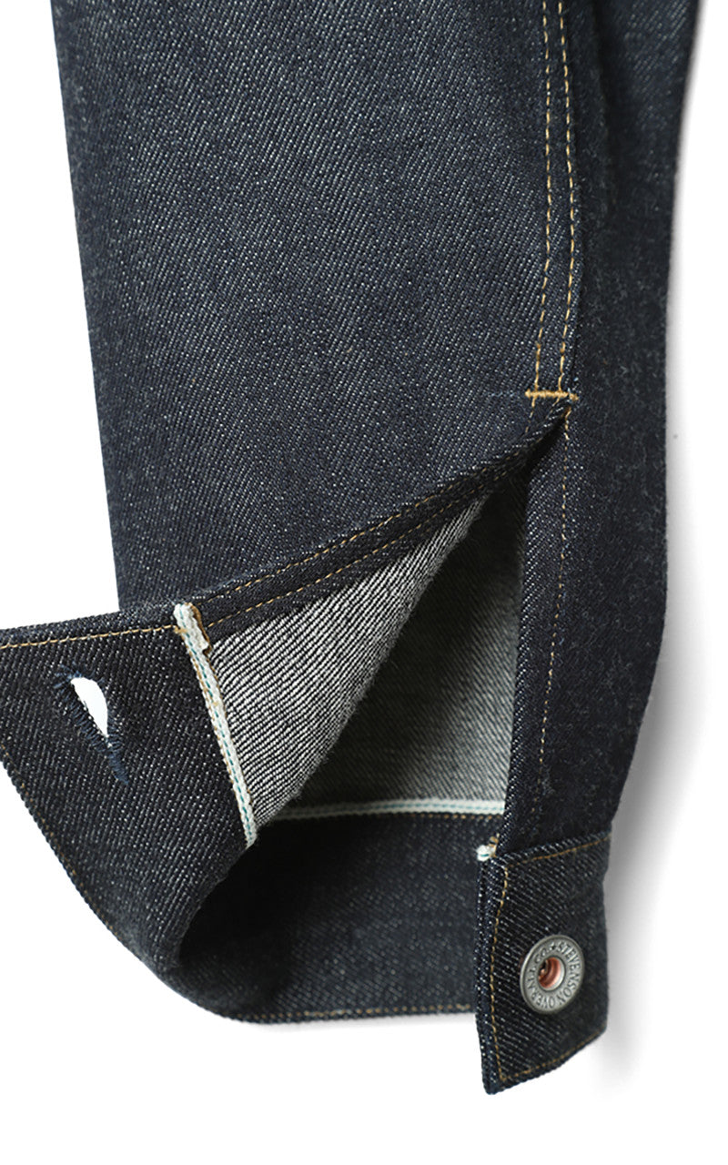 Stevenson Overall Co. Ranch Rider Denim Jacket Unwashed Indigo