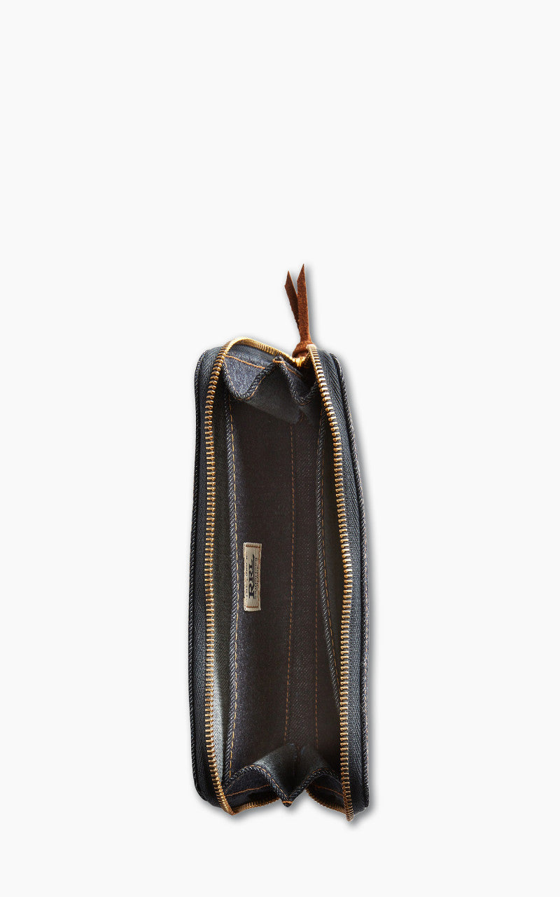 RRL Denim Travel Wallet Indigo