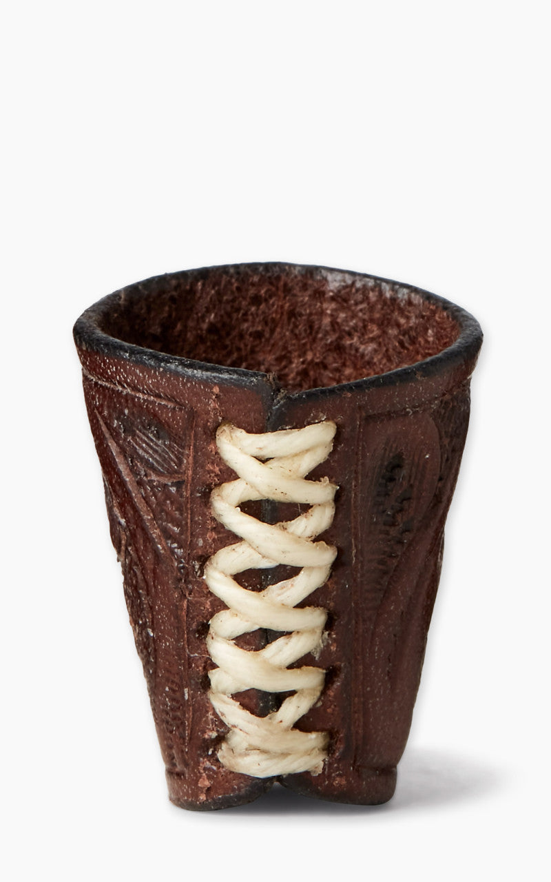 RRL Hand-Tooled Leather Bandana Slider