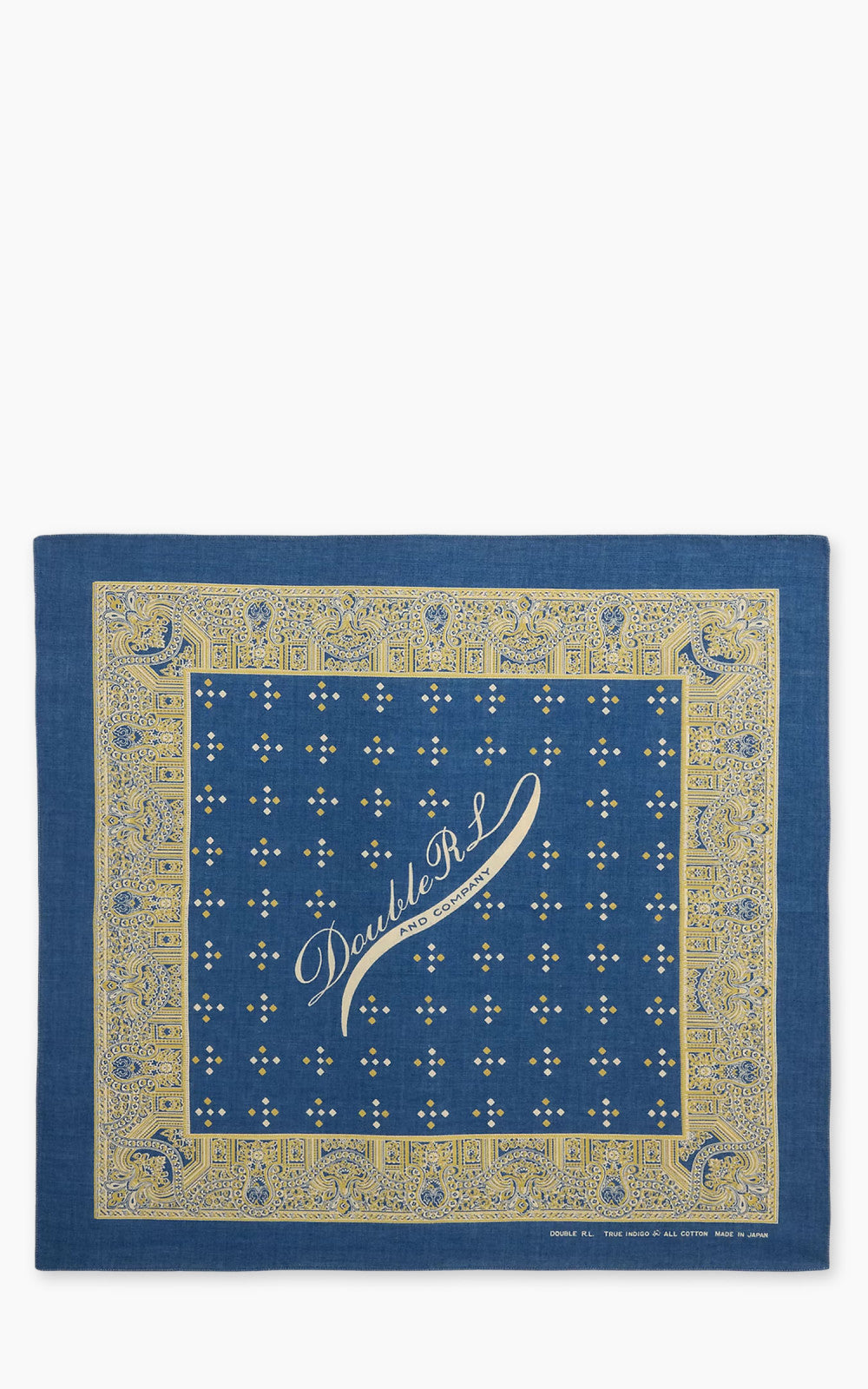 RRL AMERICANA BANDANA 大判　コットン Double RL RRL Cotton Unisex Handkerchief Towel Oblong Scarf