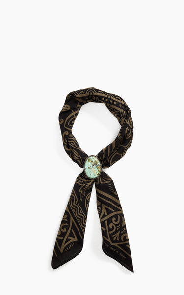 アクセサリー RRL STEER BANDANA SLIDER RRL Bandana Slider Gift Set Black Multi/Turquoise