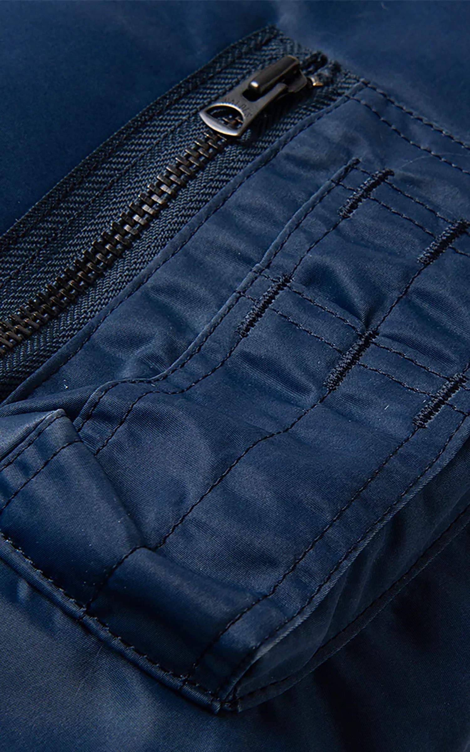 Studio D'Artisan 4623 Indigo-Dyed MA-1