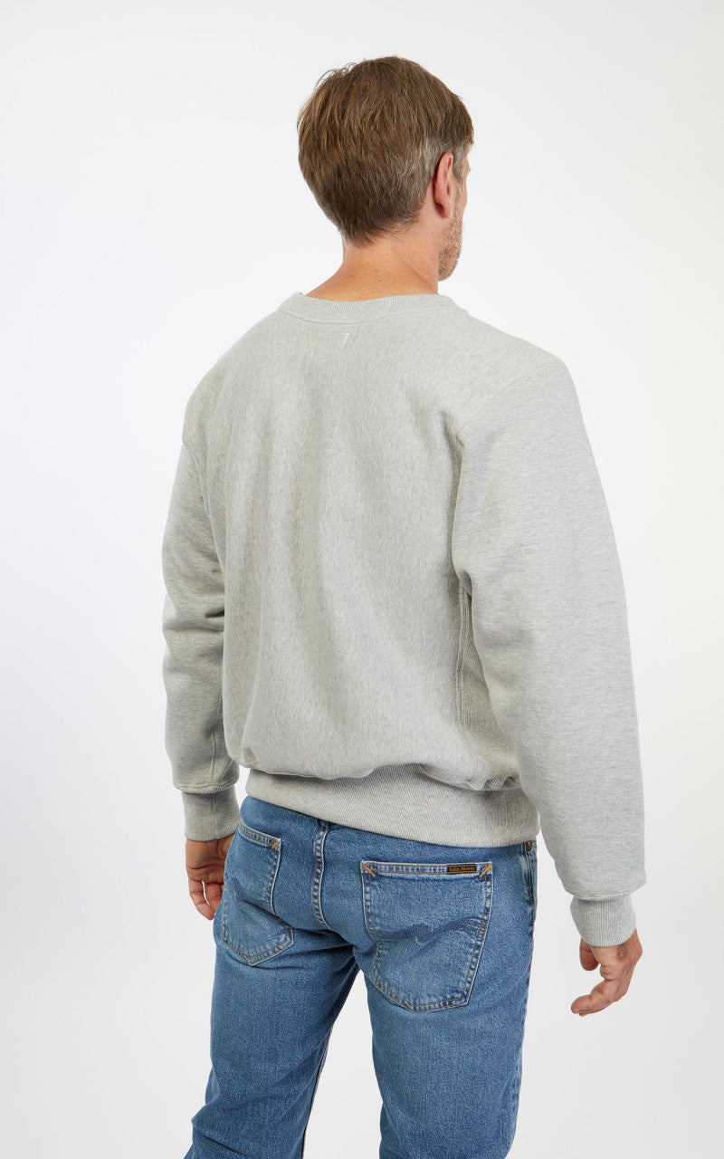 Warehouse & Co. 483 Navy Sweatshirt Heather Grey