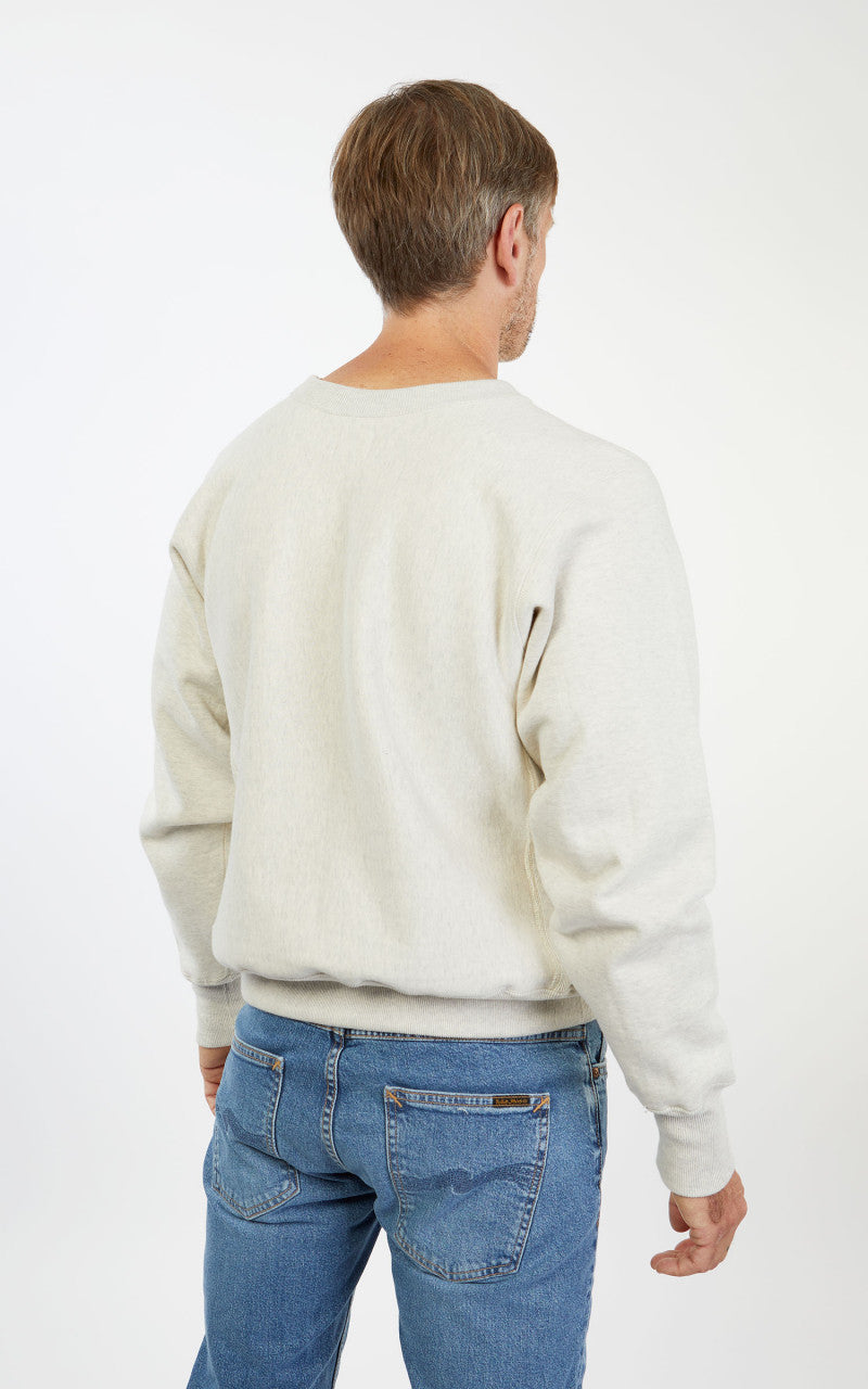Warehouse & Co. 483 Navy Sweatshirt Oatmeal