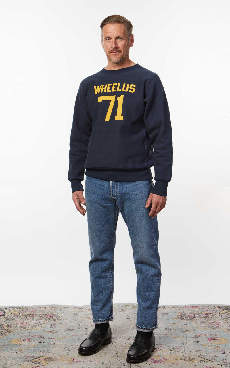Warehouse & Co. 483 Wheelus Sweatshirt Navy
