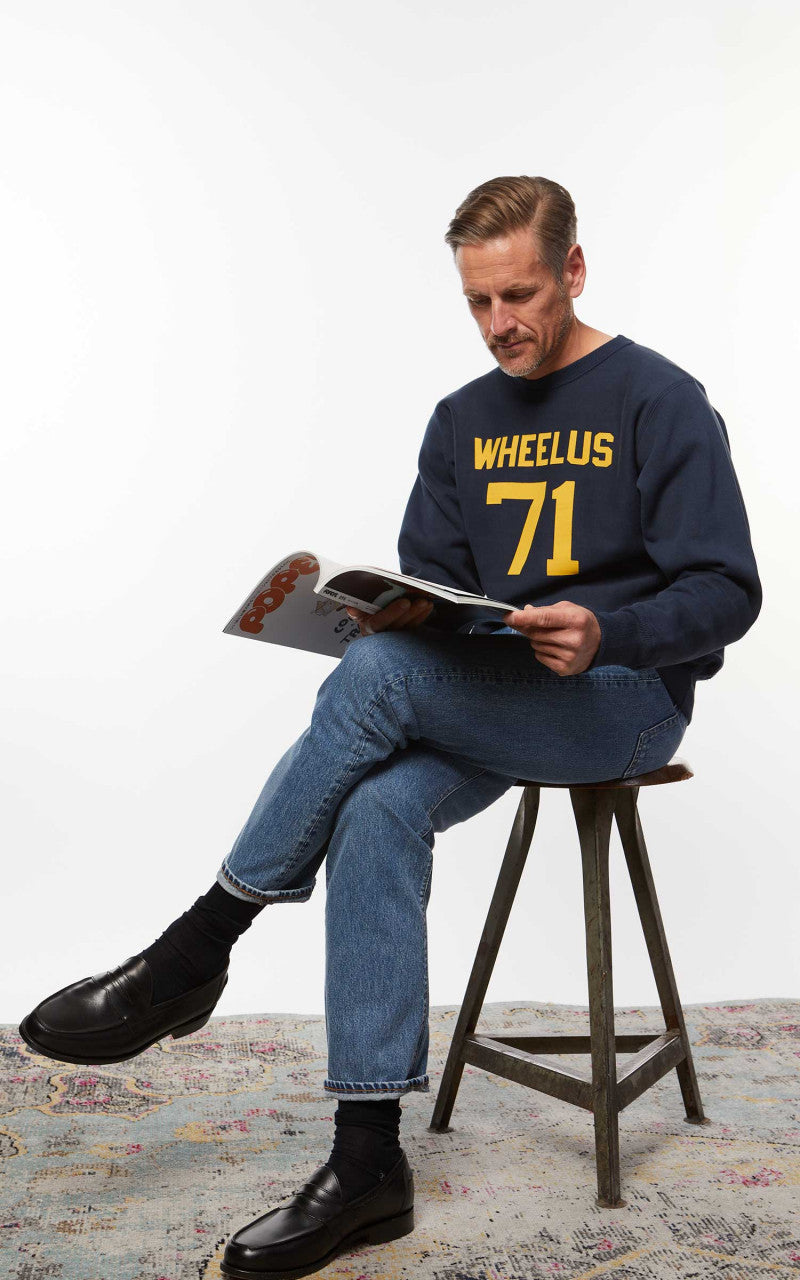 Warehouse & Co. 483 Wheelus Sweatshirt Navy