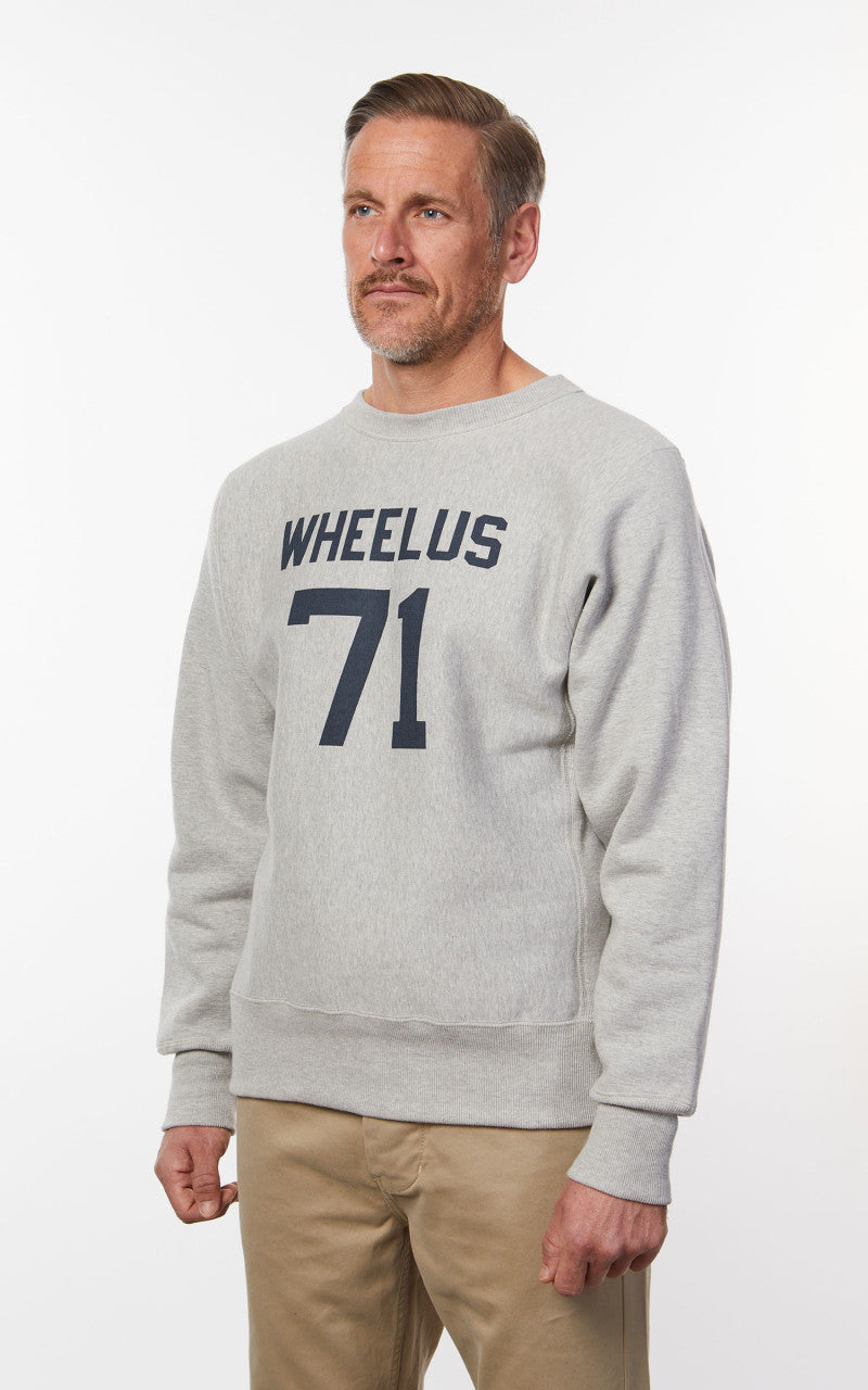 Warehouse & Co. 483 Wheelus Sweatshirt Heather Grey