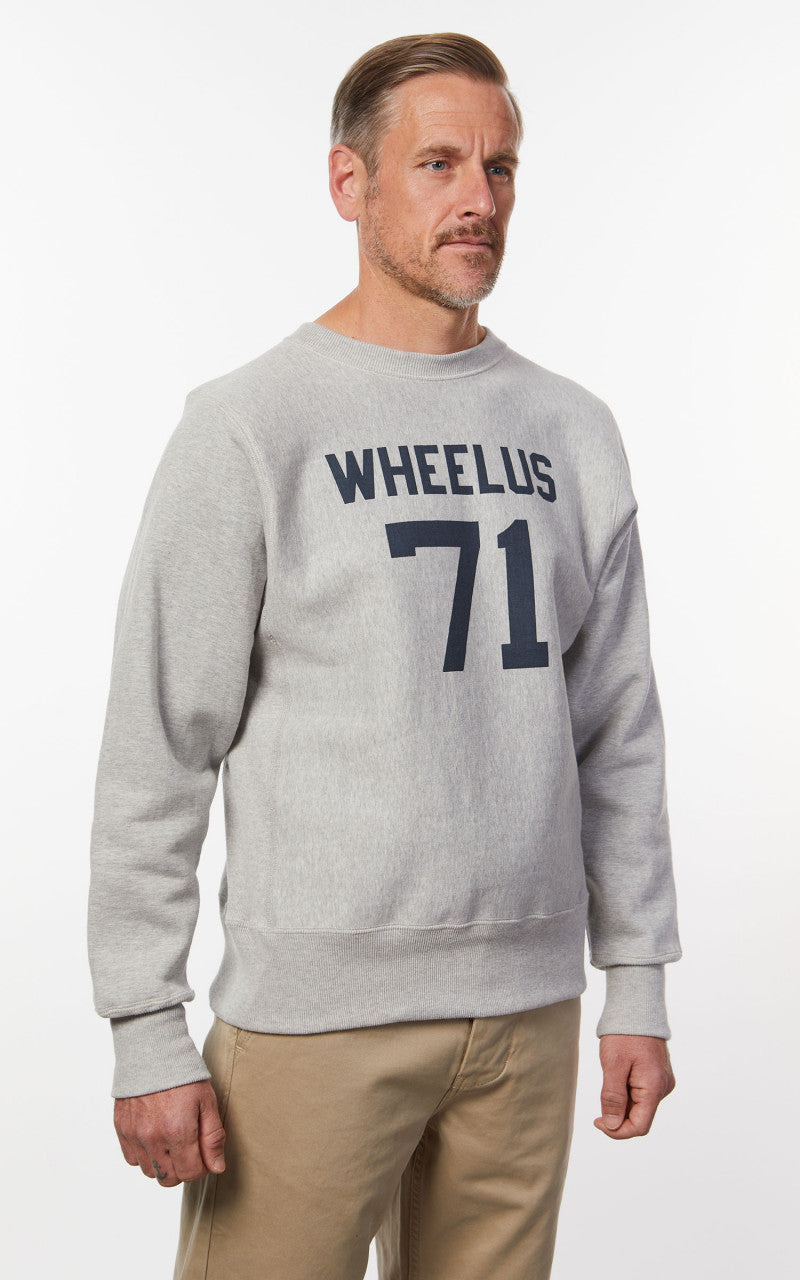 Warehouse & Co. 483 Wheelus Sweatshirt Heather Grey