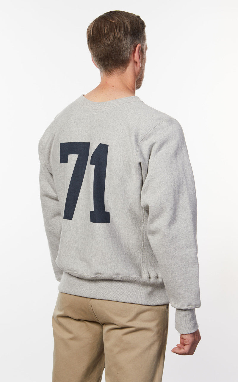 Warehouse & Co. 483 Wheelus Sweatshirt Heather Grey
