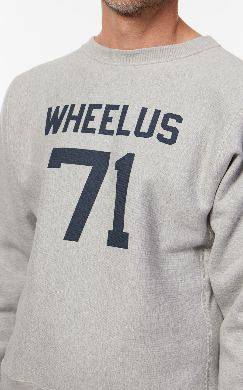 Warehouse & Co. 483 Wheelus Sweatshirt Heather Grey