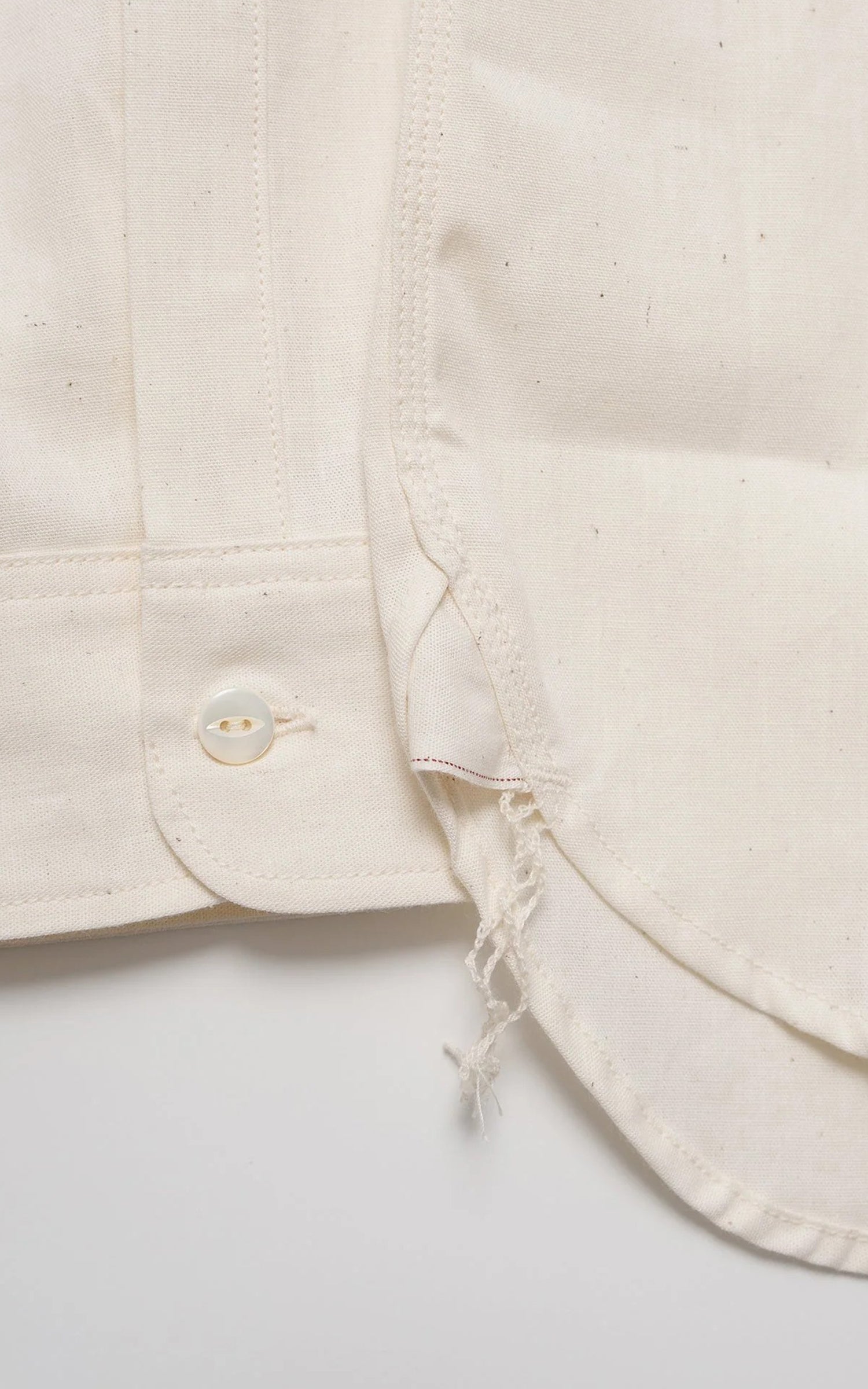 Big John Selvedge Chambray Work Shirt Natural 5oz