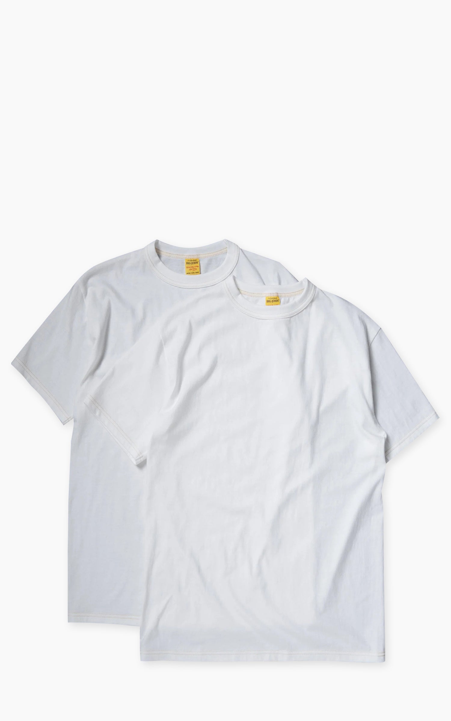 Big John Original 2-Pack T-Shirt White