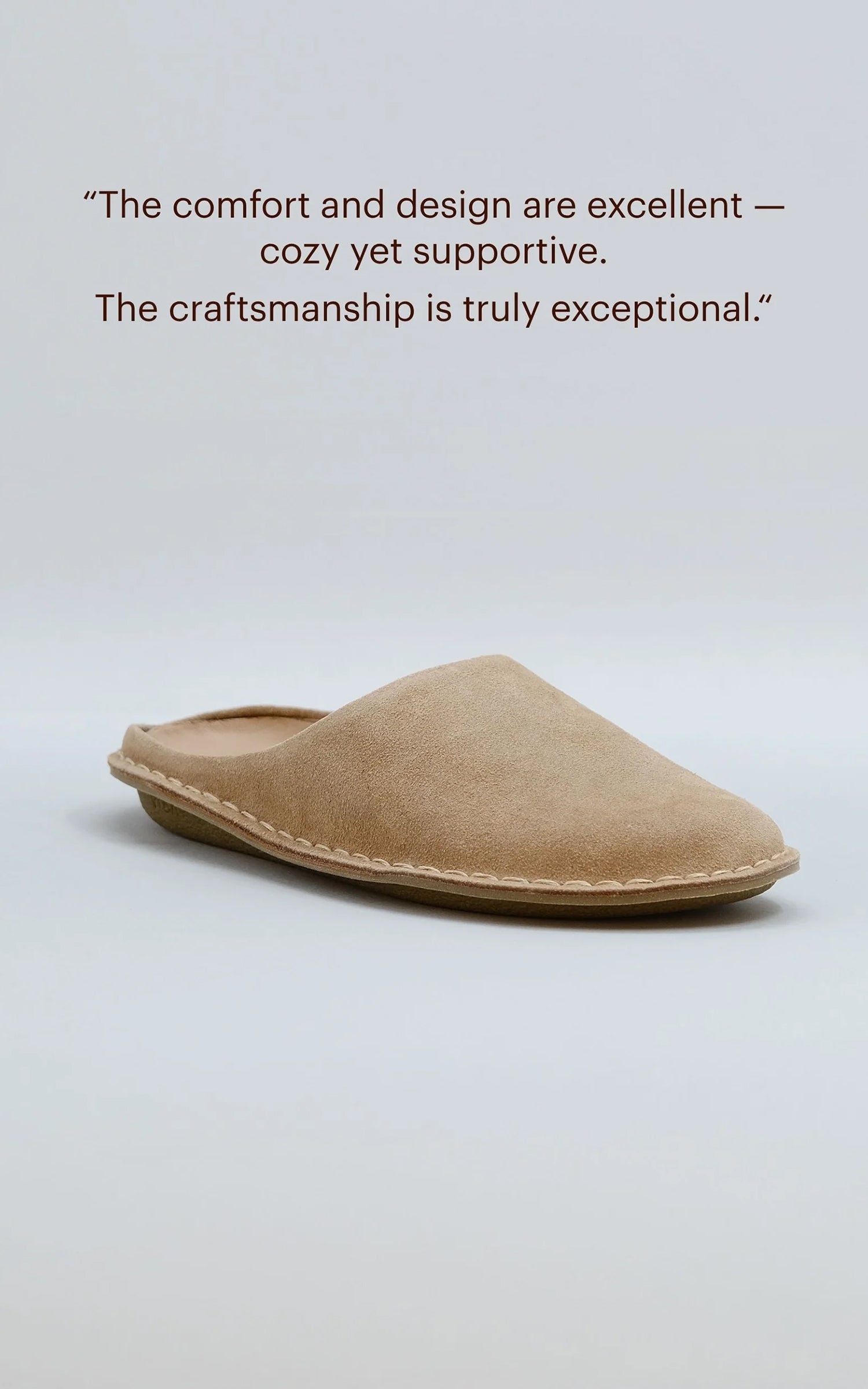 VIBAe ROMA Bio Suede Desert Tan