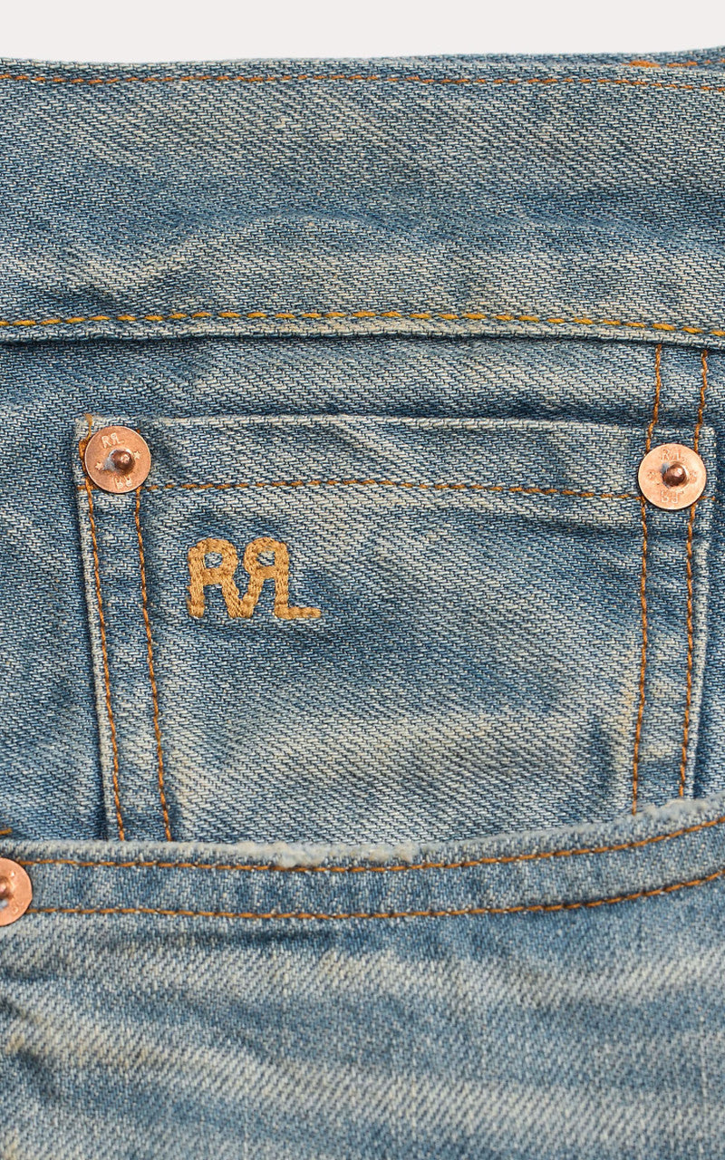 RRL 5-Pocket Plainfield Selvedge Jean Plainfield Wash