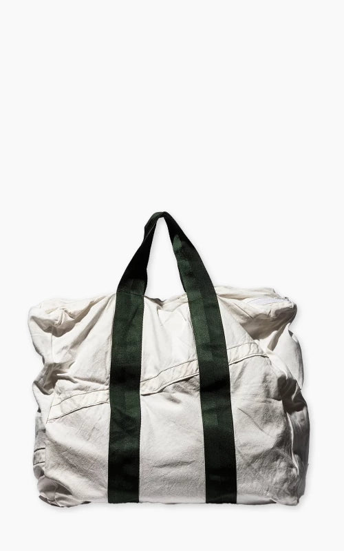 Puebco Vintage Parachute Tote Bag Green Belt