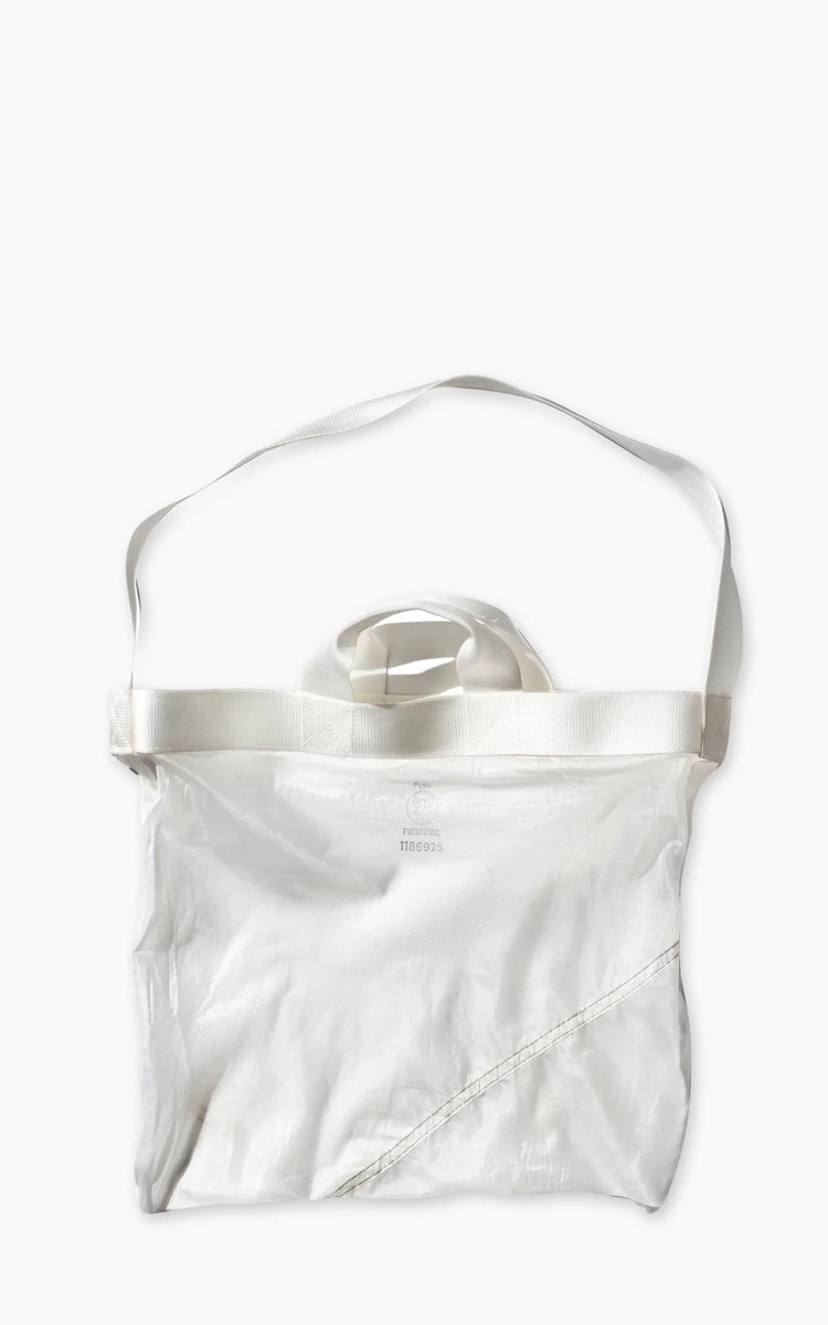 Puebco Vintage Parachute Light 2-Way Bag White