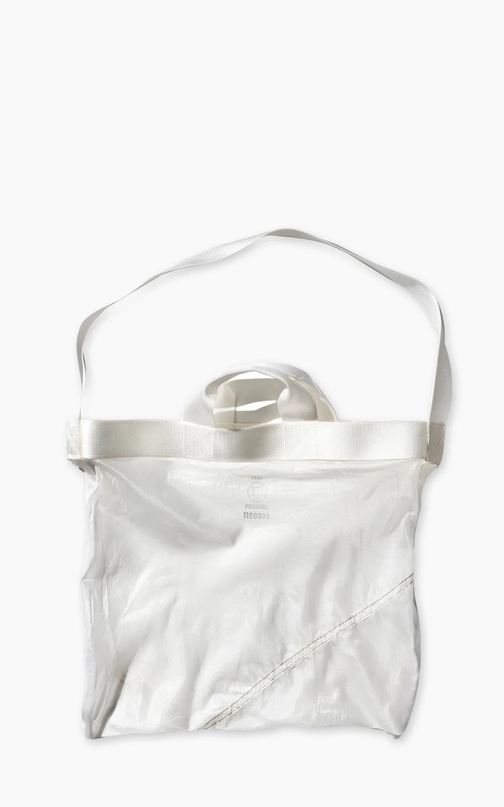 Puebco Vintage Parachute Light 2-Way Bag White