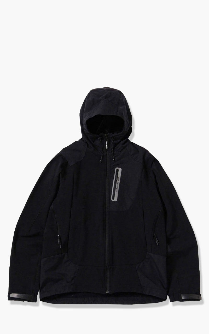 and wander Stretch Shell Jacket Black