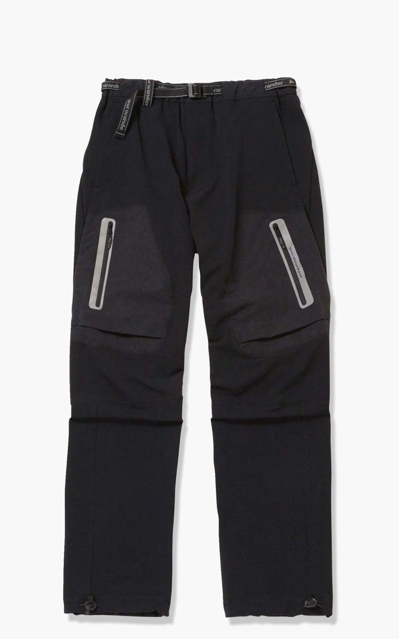 and wander Stretch Shell Pants Black
