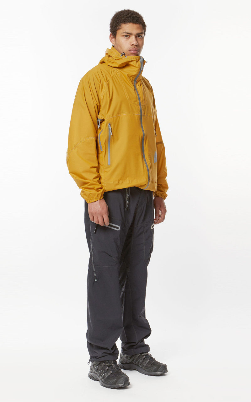 and wander 3L UL Rain Jacket Yellow