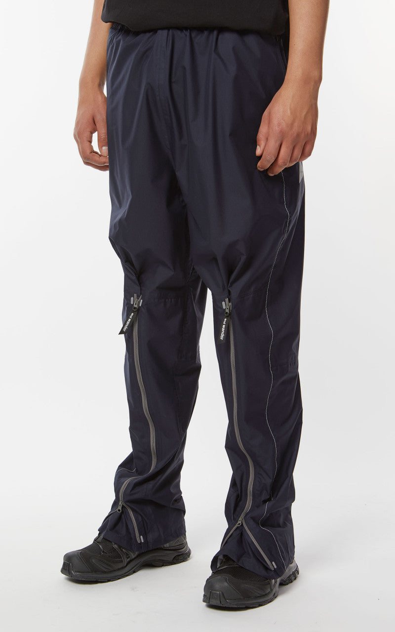 and wander 3L UL Rain Pants Navy