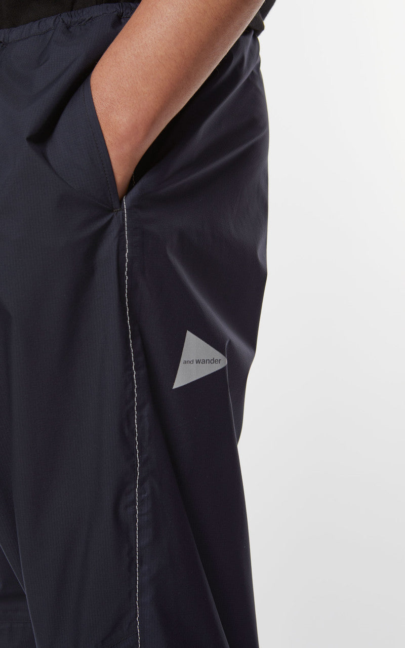 and wander 3L UL Rain Pants Navy