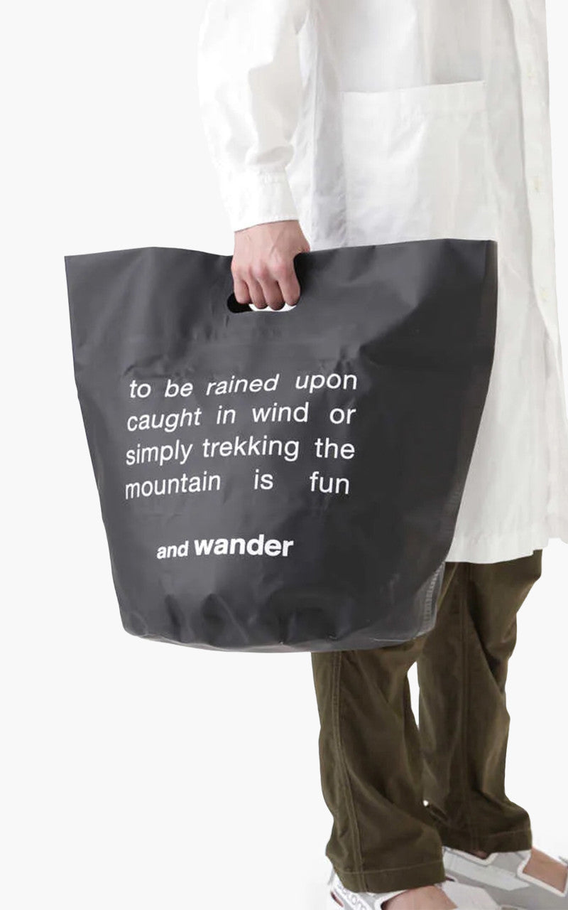 and wander Storage Bucket 35L Black