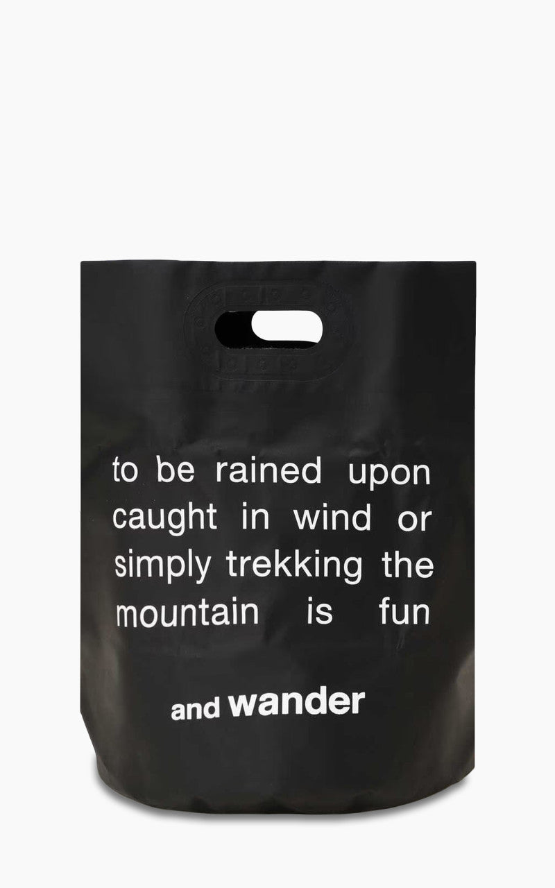 and wander Storage Bucket 35L Black