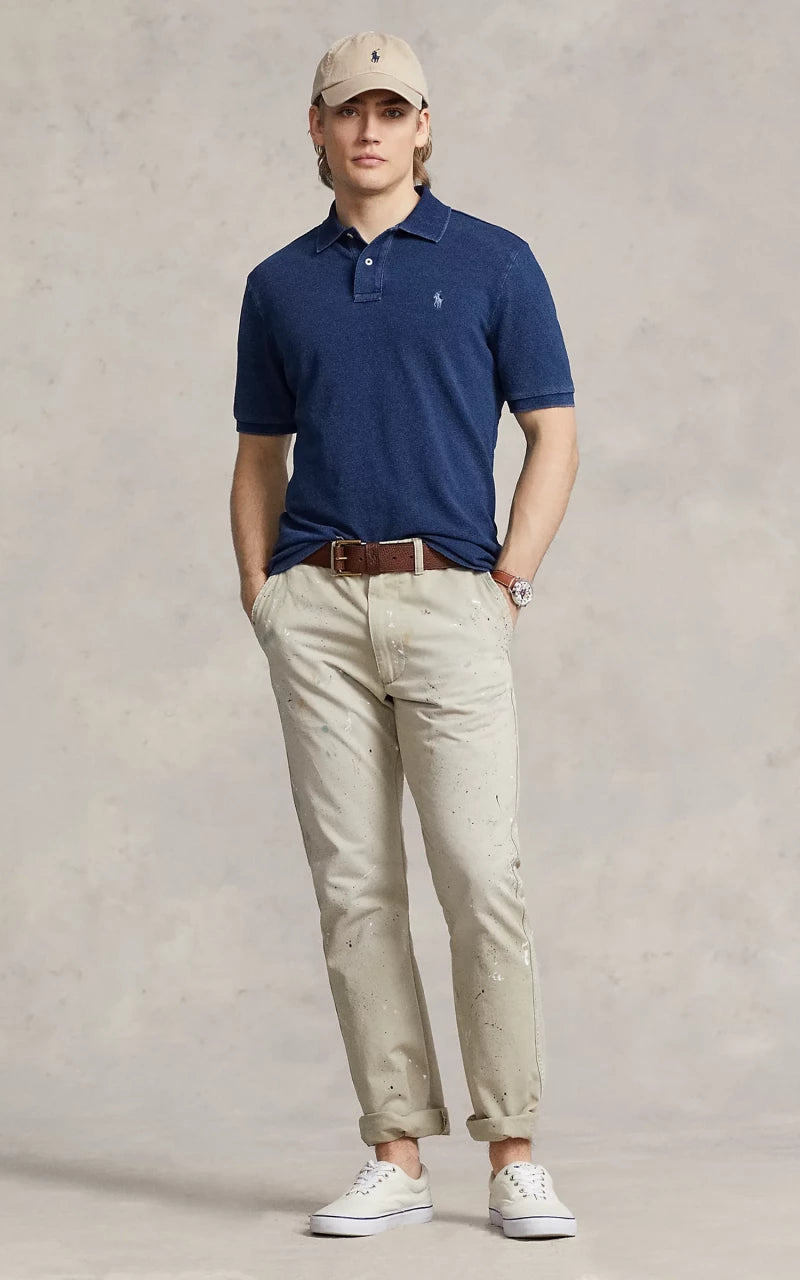 Polo Ralph Lauren The Iconic Mesh Polo Shirt Dark Indigo