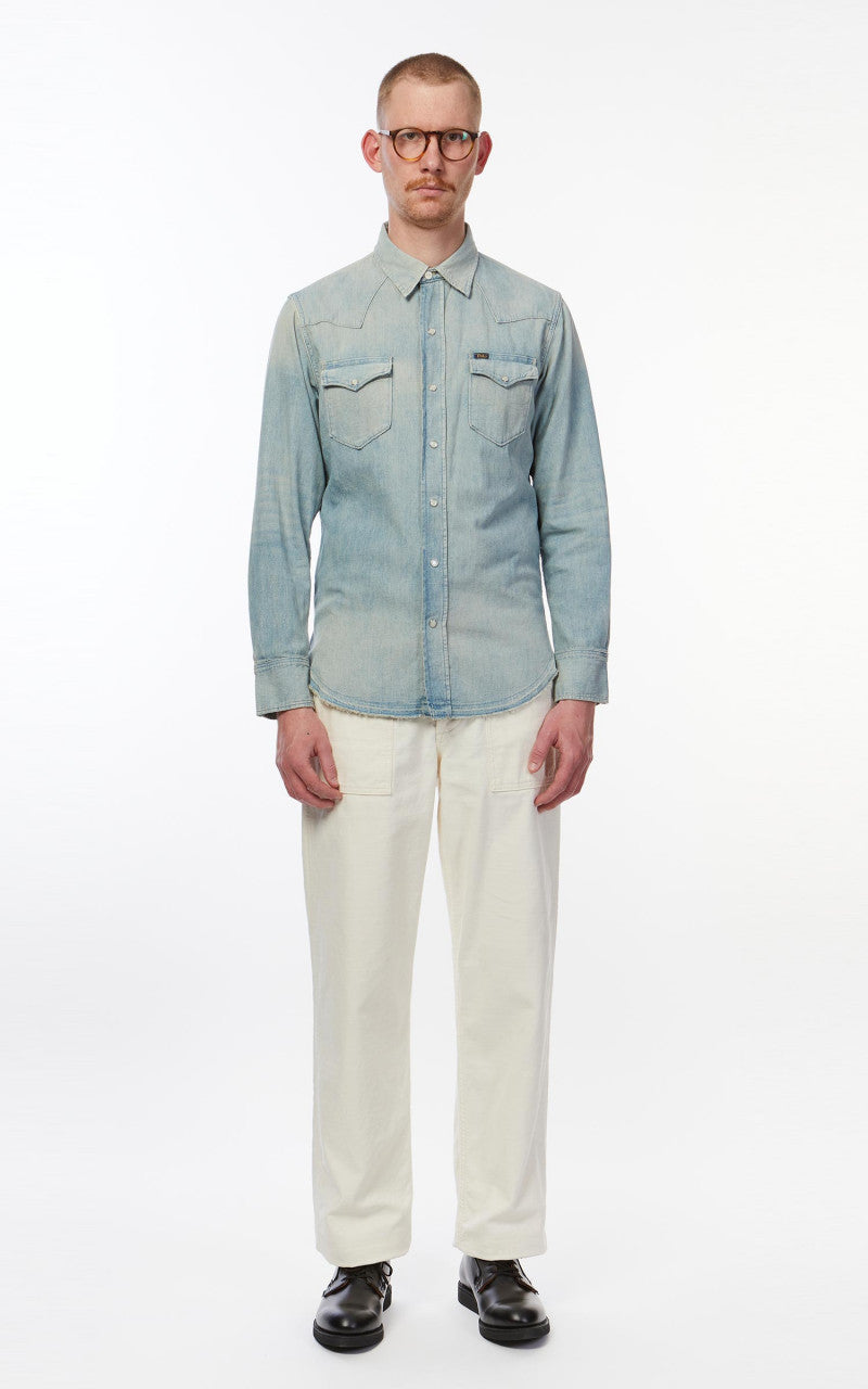 Polo Ralph Lauren Western Shirt Bailey Blue