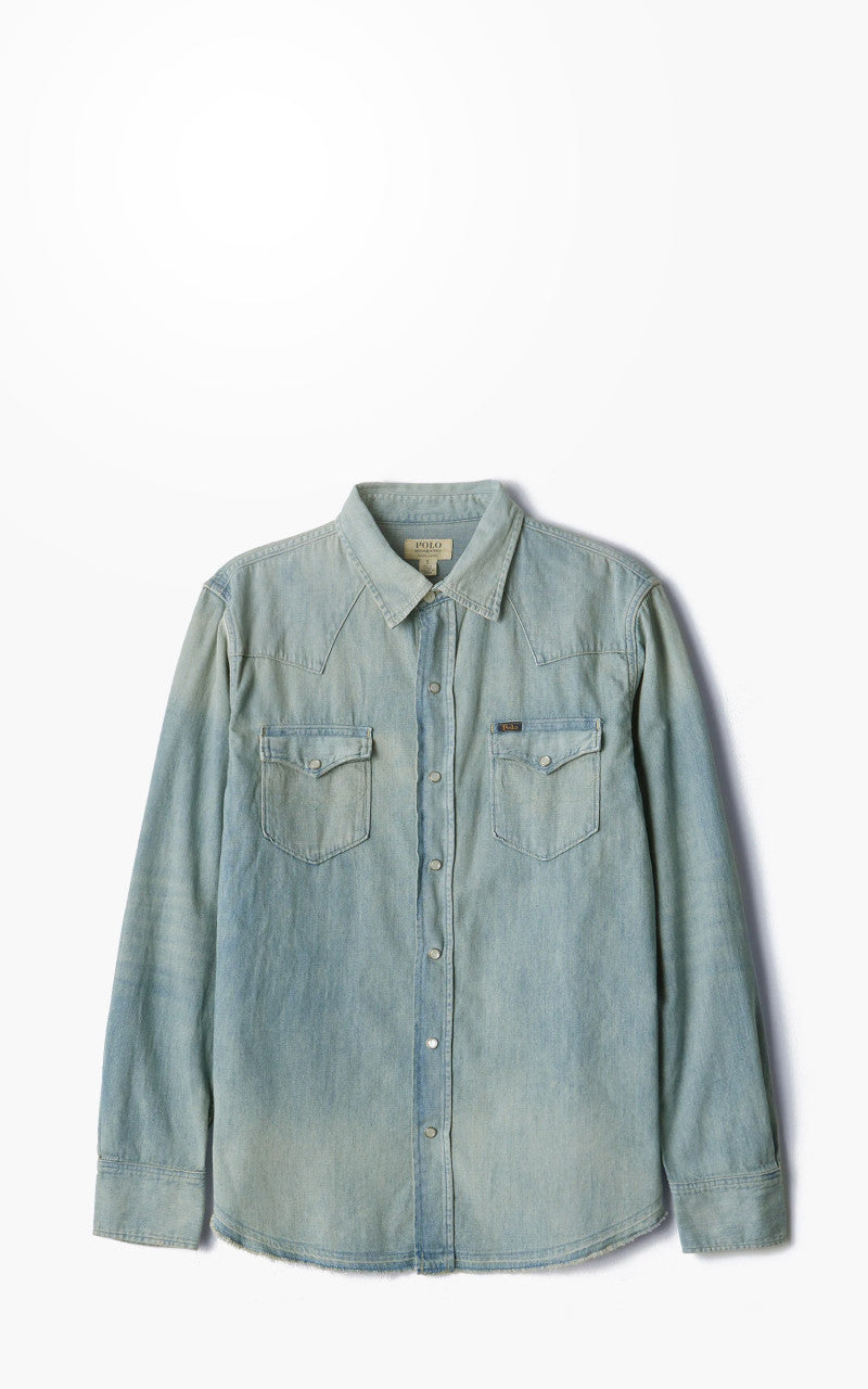Polo Ralph Lauren Western Shirt Bailey Blue