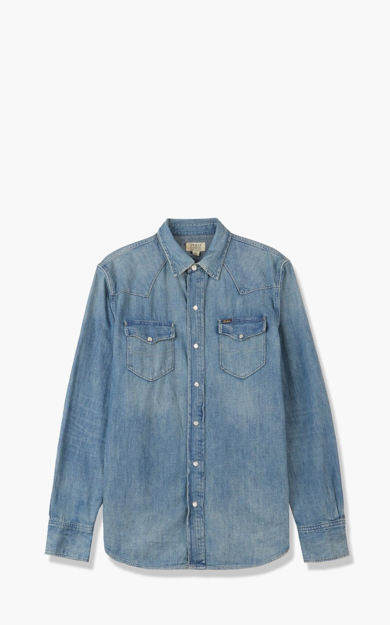 Polo Ralph Lauren Icon Western Shirt Blue