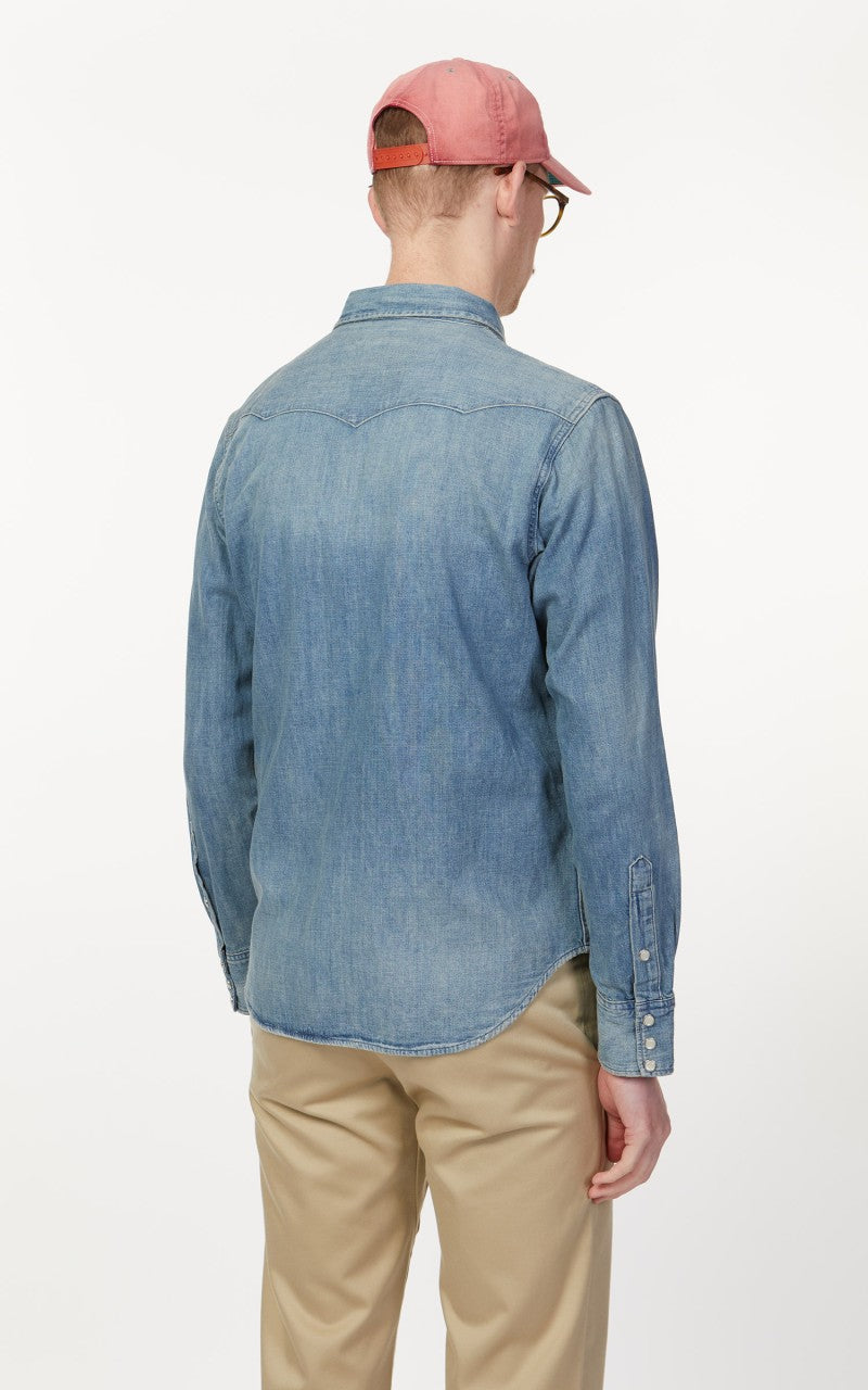 Polo Ralph Lauren Icon Western Shirt Blue