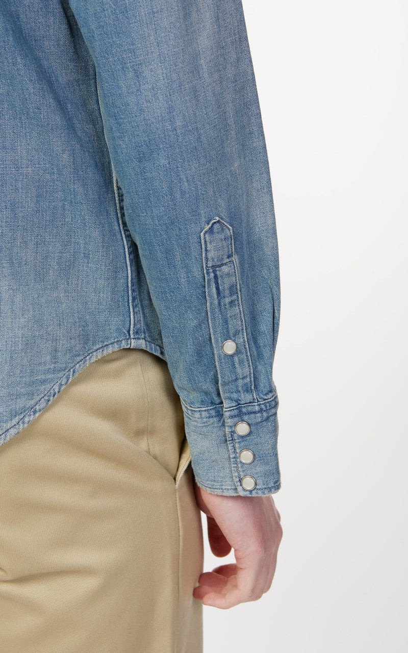 Polo Ralph Lauren Icon Western Shirt Blue