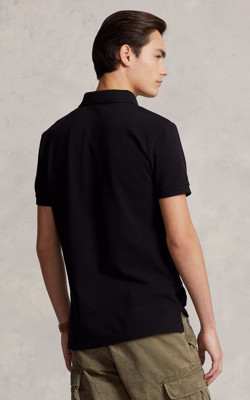 Polo Ralph Lauren Mesh Polo Shirt Black