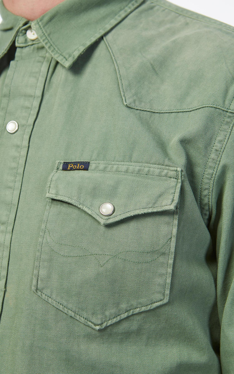 Polo Ralph Lauren Western Shirt Denim Fatigue