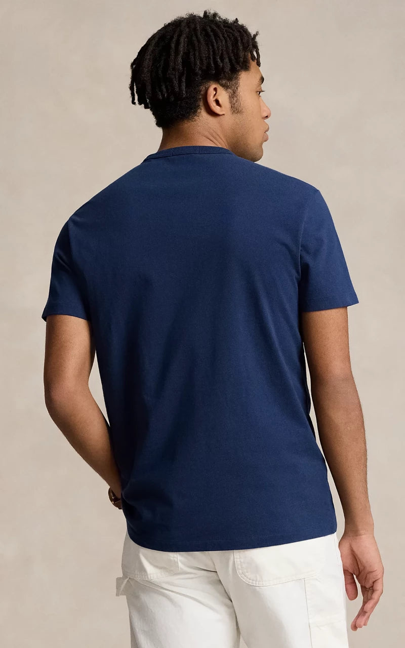 Polo Ralph Lauren Classic Fit Jersey Crewneck T-Shirt Cruise Navy