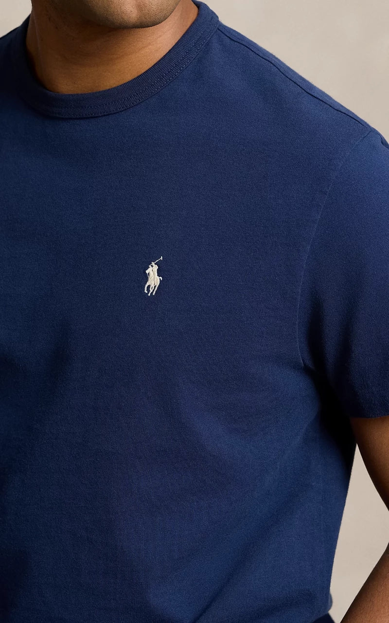 Polo Ralph Lauren Classic Fit Jersey Crewneck T-Shirt Cruise Navy