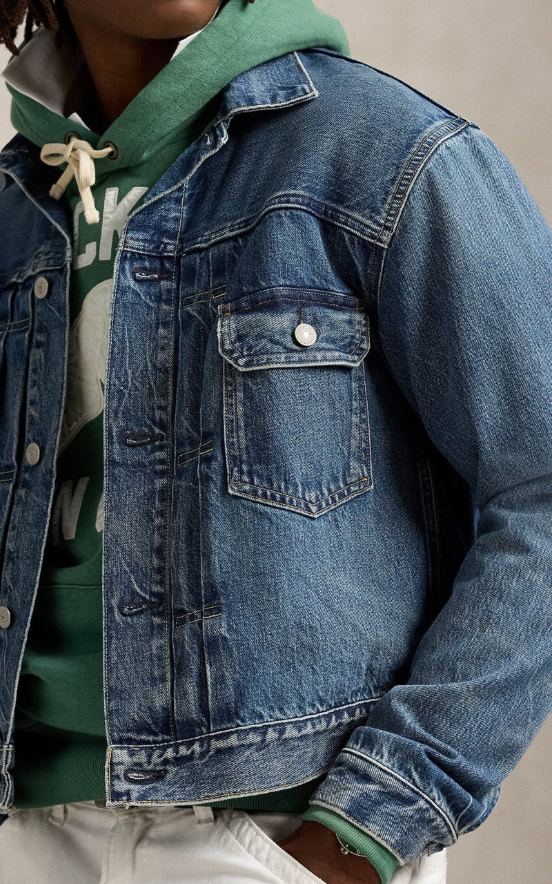 Polo Ralph Lauren Denim Trucker Jacket Brewster