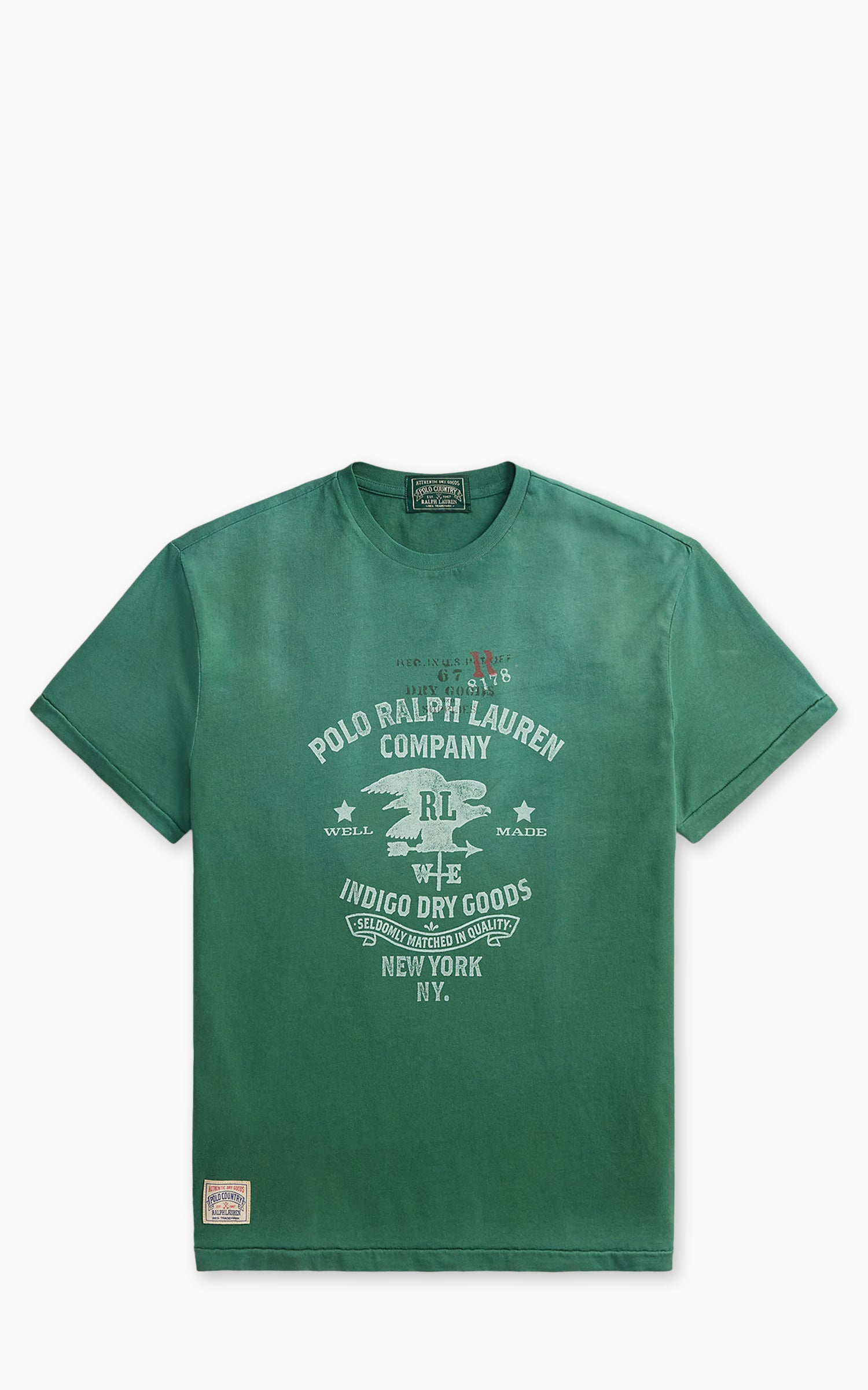 Polo Ralph Lauren Classic Fit Jersey Graphics T-Shirt Antique Green