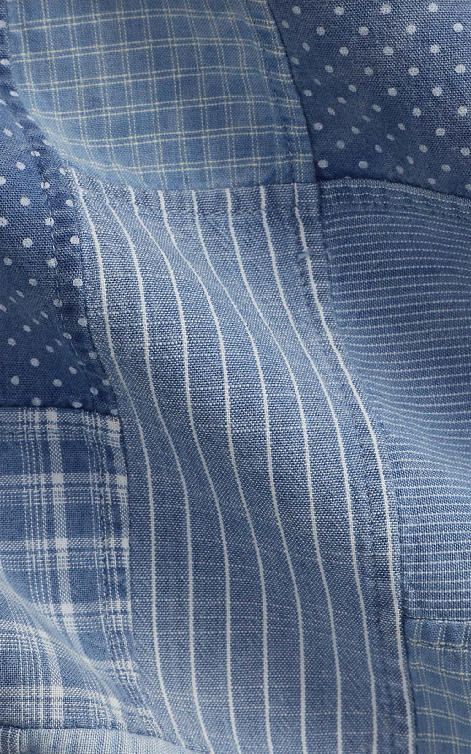 Polo Ralph Lauren Classic Fit Patchwork Workshirt Indigo
