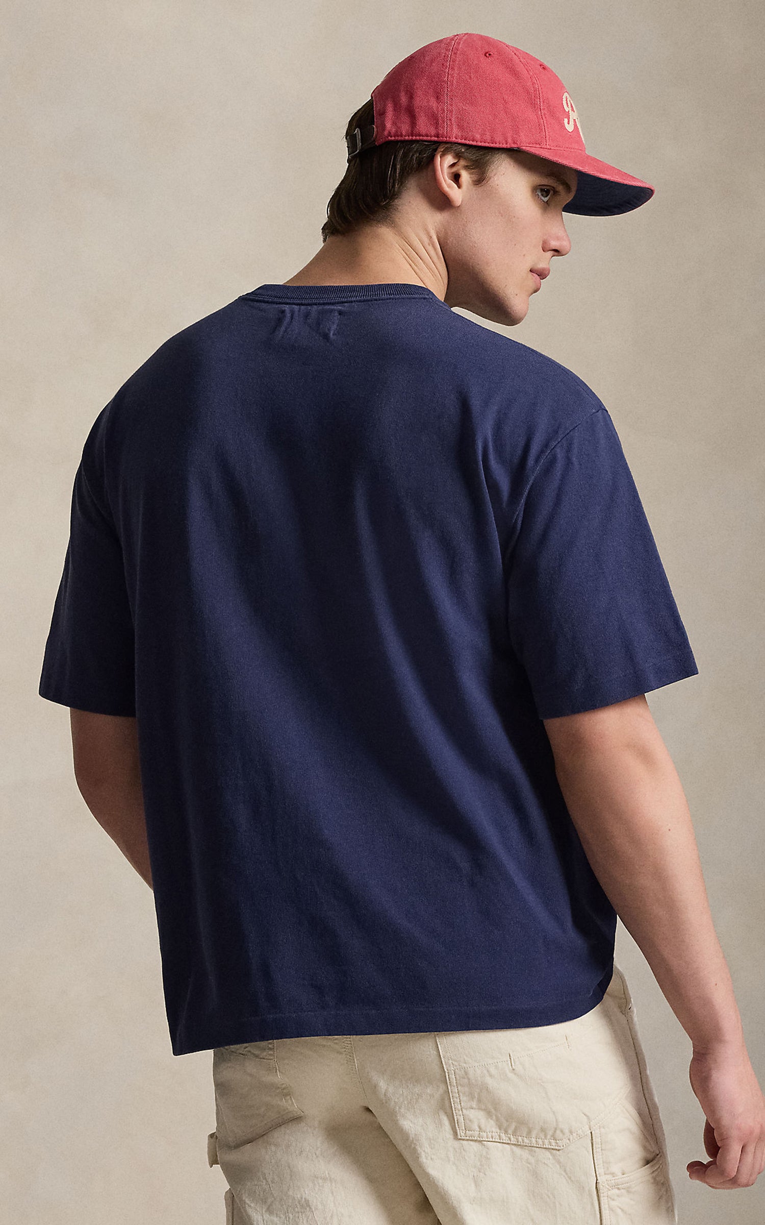 Polo Ralph Lauren Relaxed Fit Heavyweight Jersey T-Shirt Dark Cobalt