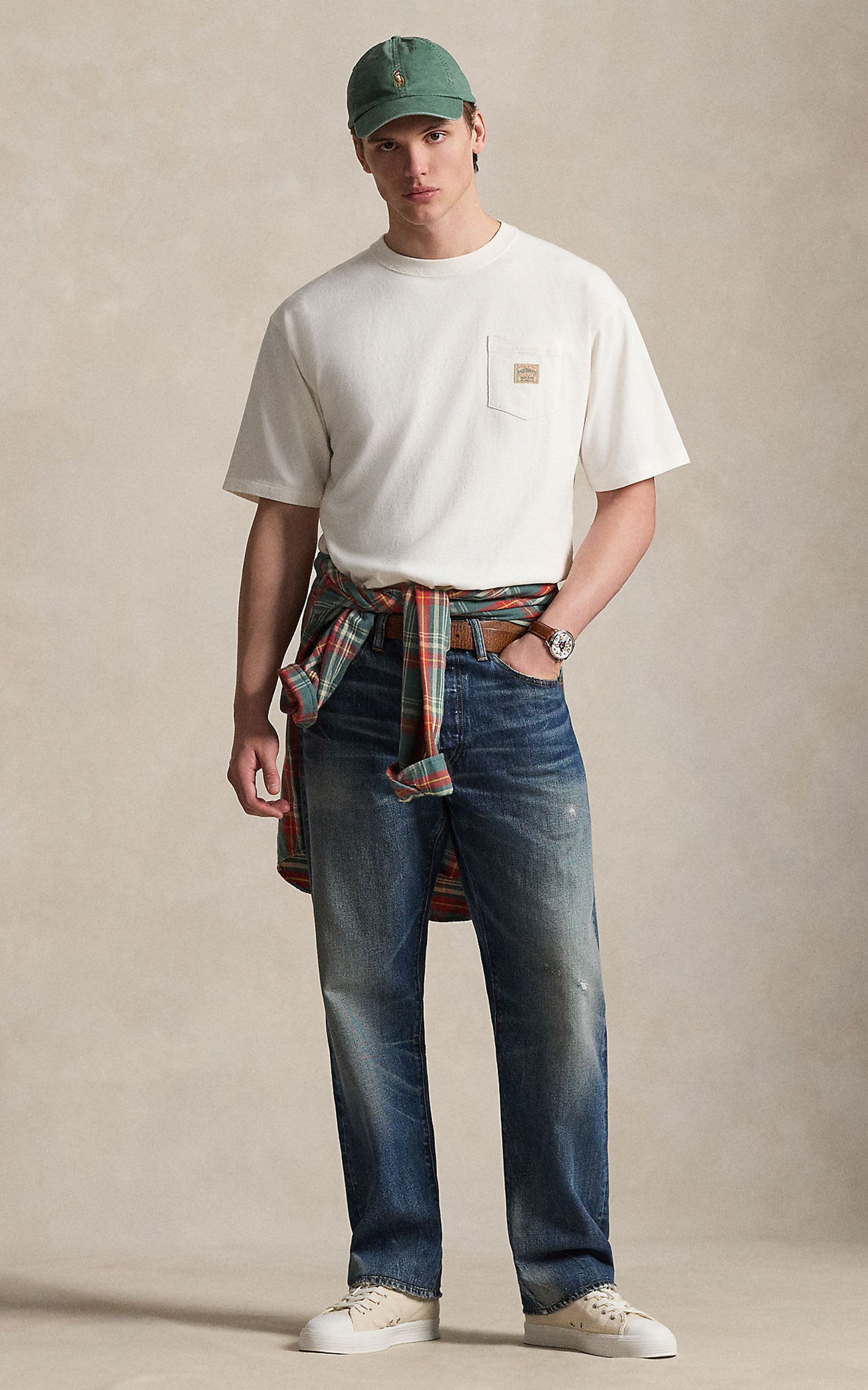 Polo Ralph Lauren Relaxed Fit Heavyweight Jersey T-Shirt Nevis